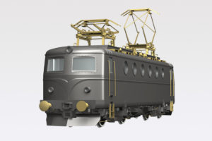 CHS1-001/002 electric locomotive H0 model