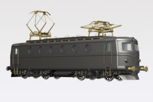 CHS1-001/002 electric locomotive H0 model